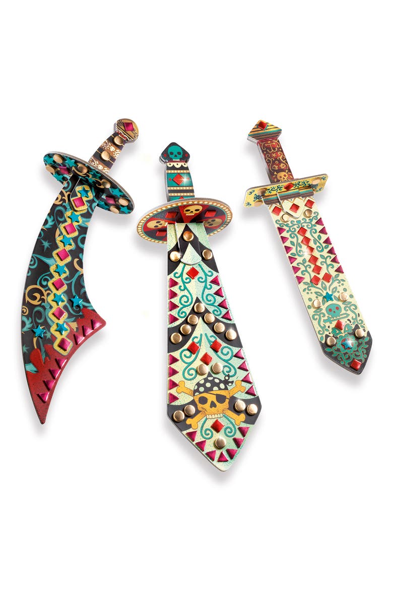 Do It Yourself Like a Pirate Sword Mosaic Craft Kit, Alternate, color, MULTI