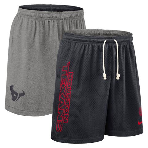Men's Nike Navy Houston Texans Sideline Reversible Performance Shorts