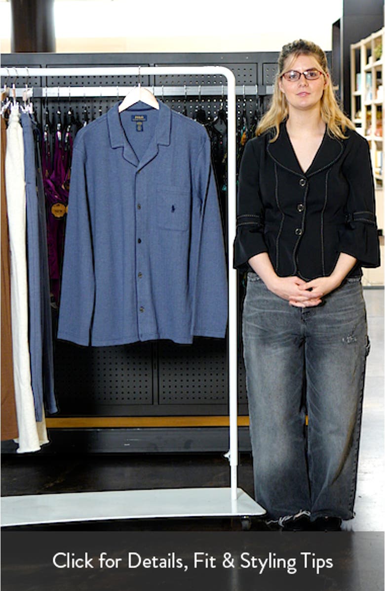 Long Sleeve Pajama Top, sales video thumbnail