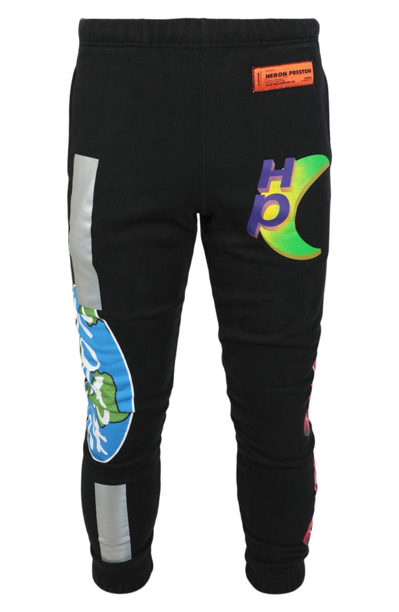 Heron Preston Global Cotton Sweatpants, Main, color,
