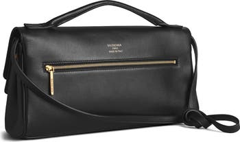 Balenciaga Bel Air Leather Clutch | Nordstrom