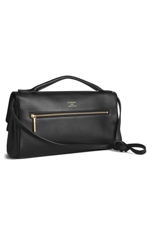Balenciaga Bel Air Flap Leather Shoulder Bag