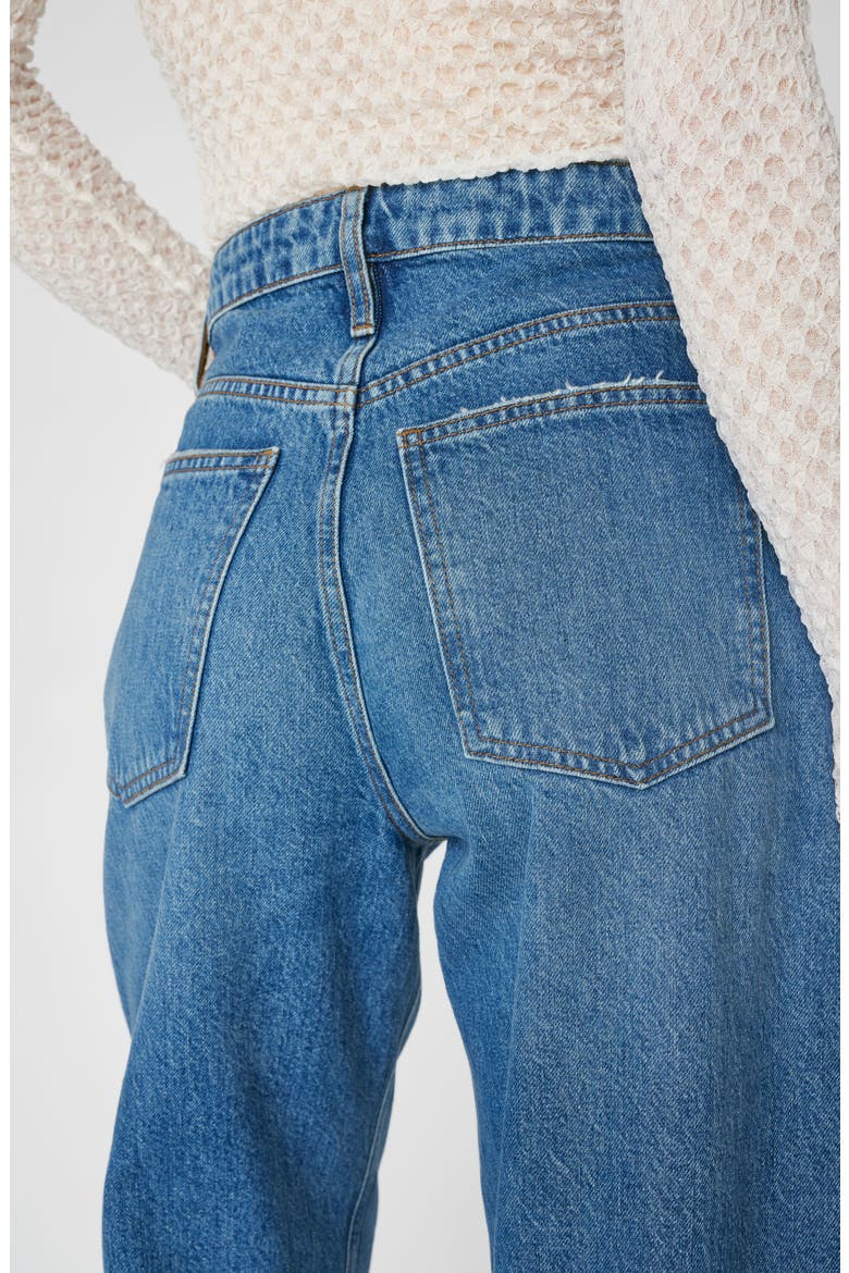 Barrel Leg Jeans, Alternate, color, CARAMIA