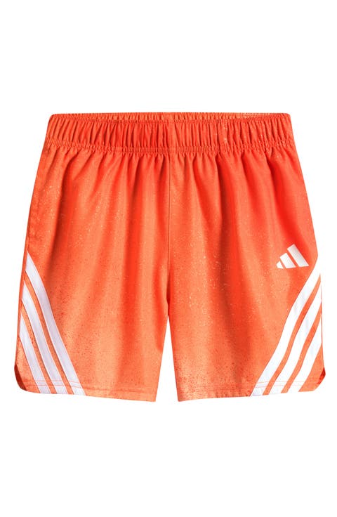 Kids' 3-Stripes Spray Painted Stretch Twill Shorts (Big Kid)