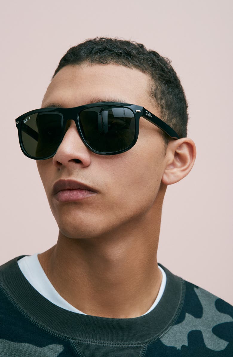 Ray-Ban Boyfriend 60mm Polarized Sunglasses, Alternate, color,