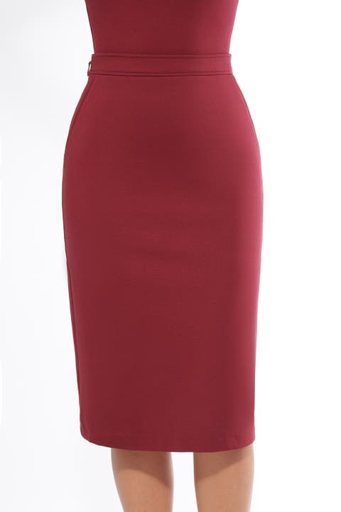 SculptEase Workwear Fitted Skirt