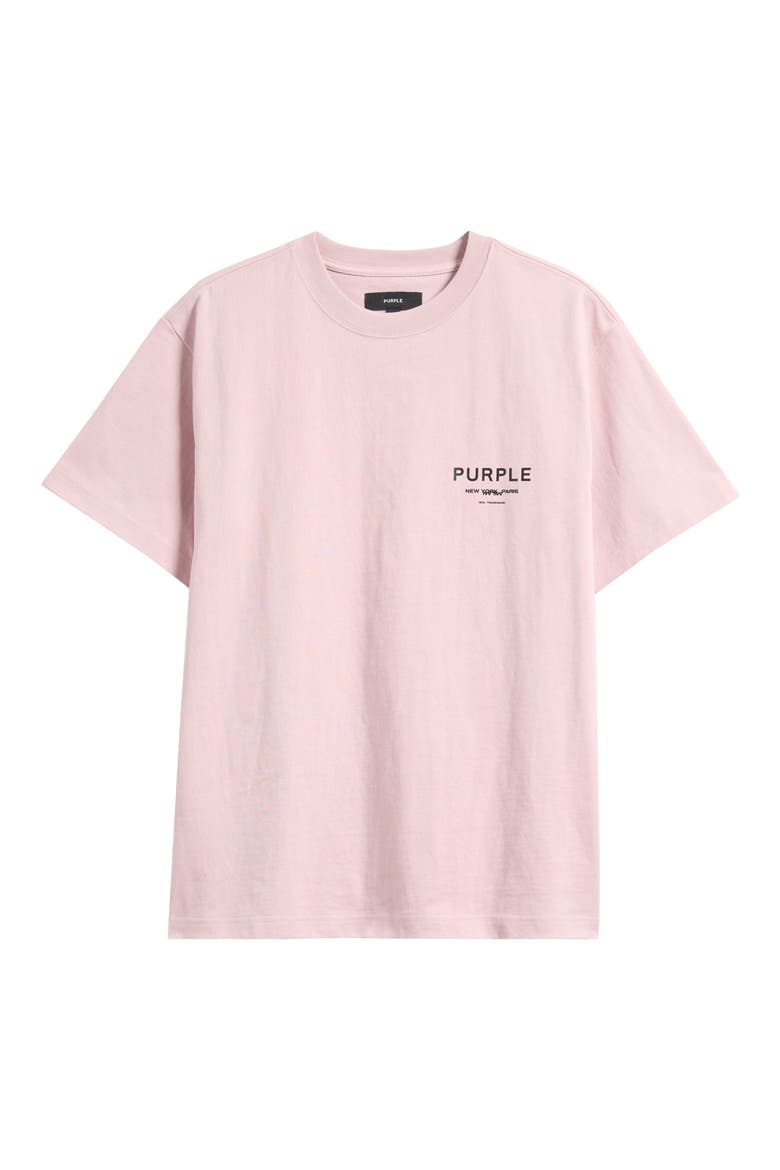 Logo Cotton Graphic T-Shirt, Alternate, color, PINK
