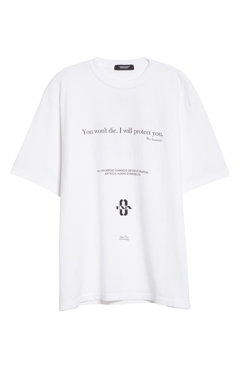 Undercover x Evangelion Graphic Cotton Tee, Alternate, color, 