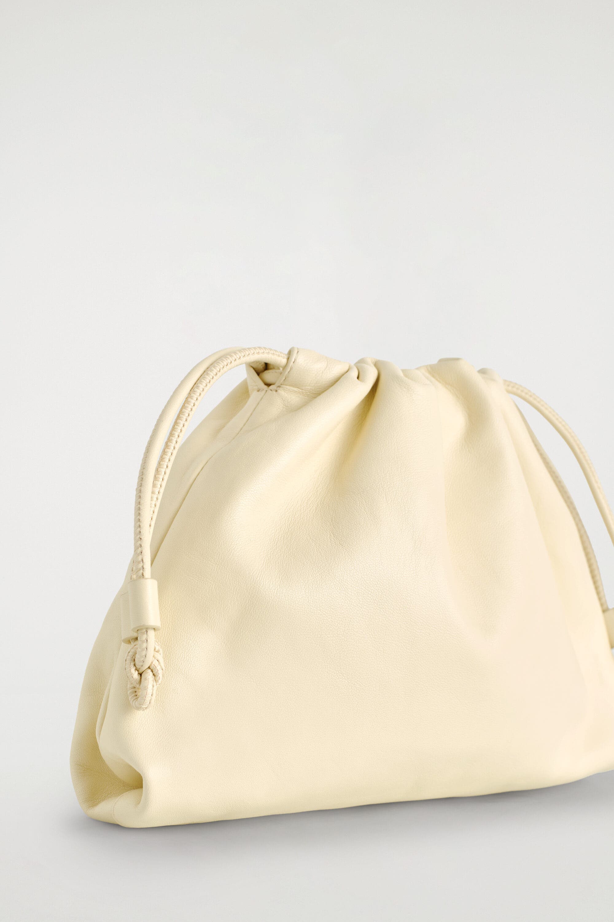 Mini Cavatelli Clutch Bag - Leather, Alternate, color, BUTTER YELLOW