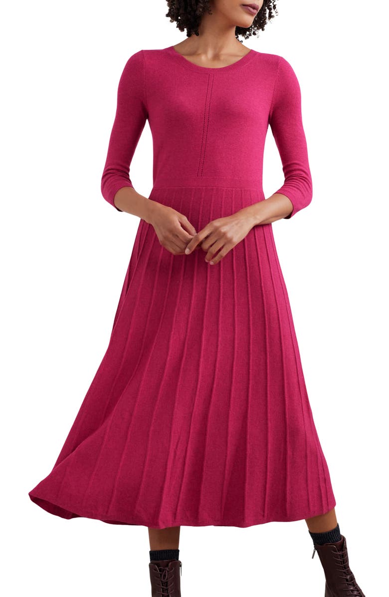 Seasalt Cornwall Folk Song Sweater Dress, Main, color, 