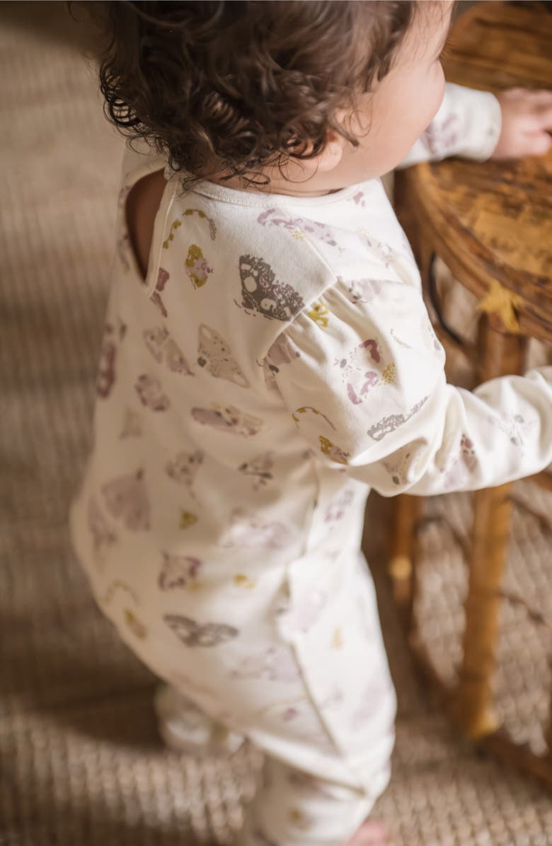 Pehr Daydreamer Cotton Romper, Alternate, color, Daydreamer