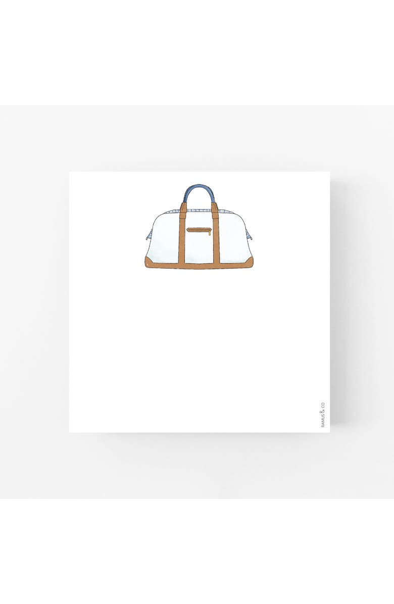 Ramus & Co Weekender Bag 6" x 6" Square Notepad, Main, color, Multi-Pack