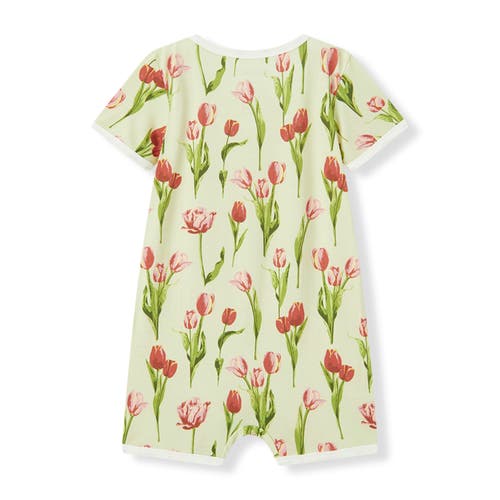 Milkbarn Luxe Stretch Shortall In Green