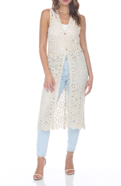Crochet Duster Vest