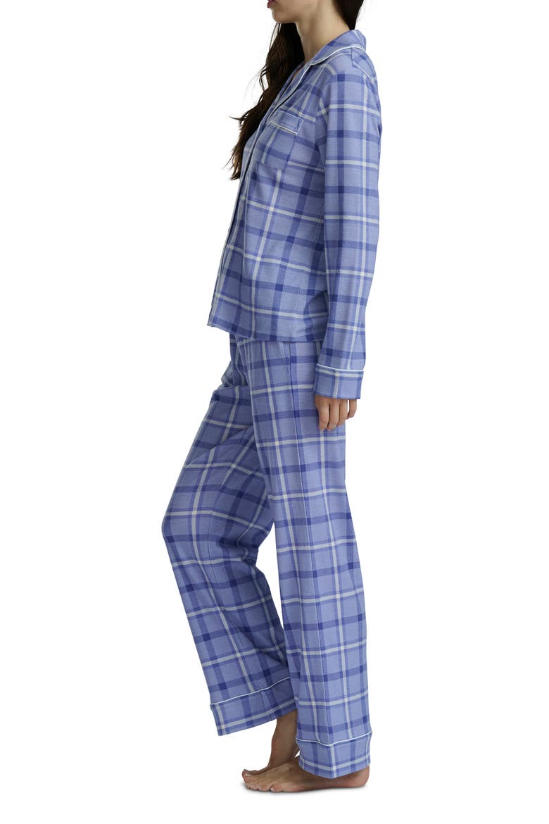 Knit Pajamas, Alternate, color, WINTER PLAID