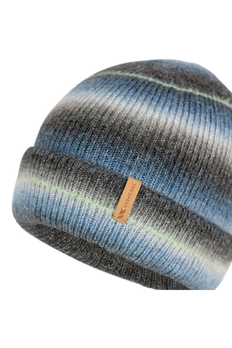 Gender Inclusive Chevron Beanie, Alternate, color, Blue