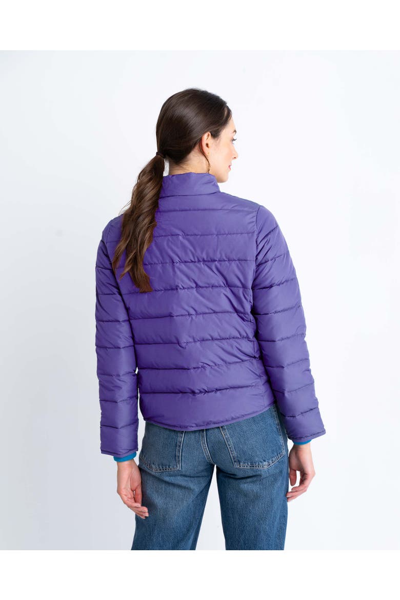 Kaitlyn Quilted Jacket, Alternate, color, Bluebell