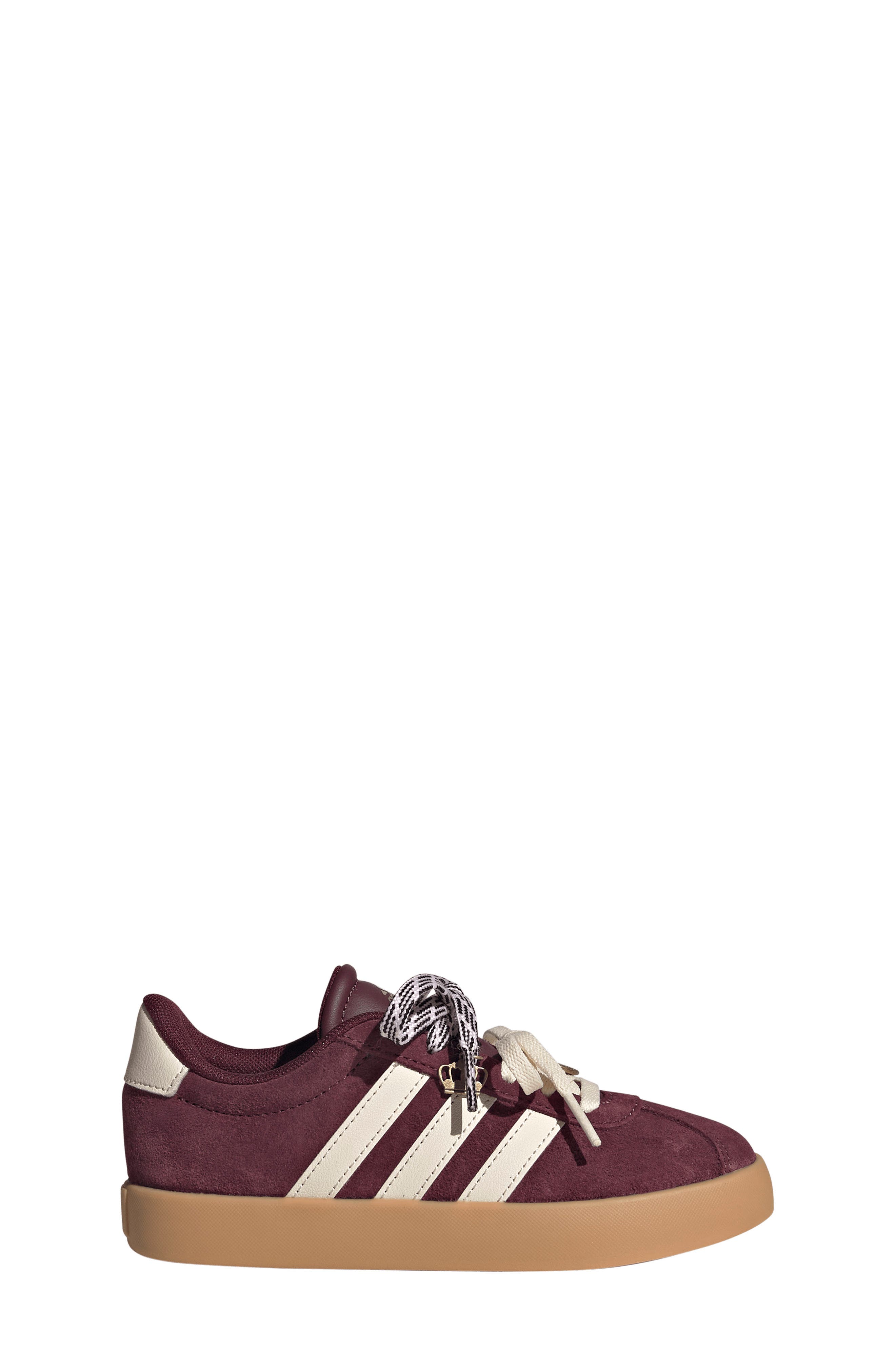 Kids' VL Court 3.0 Sneaker, Alternate, color, MAROON/ WHITE/ CLEAR PINK