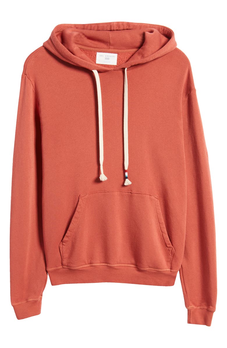 Sol Angeles Waves Fleece Hoodie, Alternate, color, Cayenne