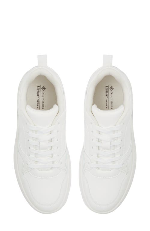 Call It Spring By Aldo Eviie Platform Sneaker In White