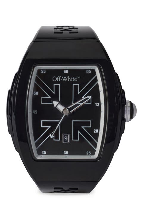 Beat Tonneau Synthetic Watch, 45mm x 51.5mm