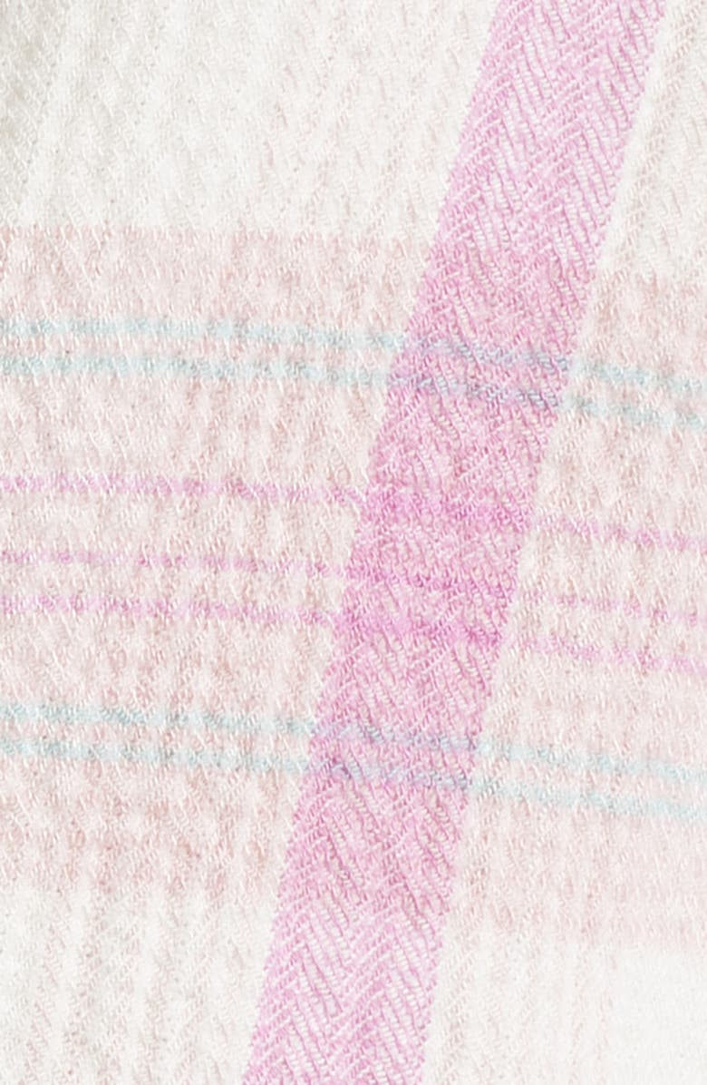 Hatley Lila Plaid Button-Up Shirt, Alternate, color, Cami Lace