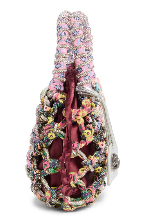 Kurt Geiger London Small Crystal Macramé Bag