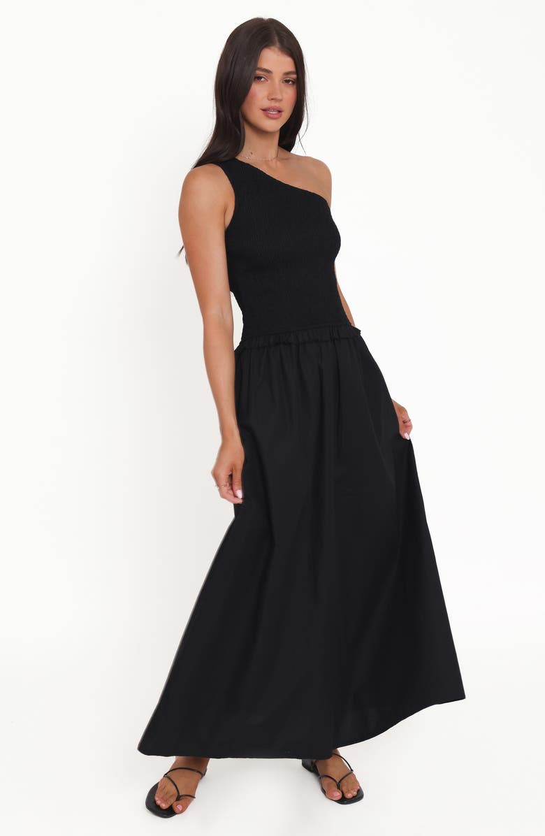 Petal & Pup Myla One-Shoulder Maxi Dress, Alternate, color, 