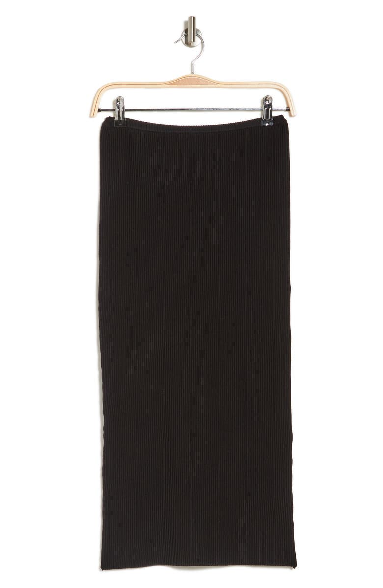 NSR Ribbed Midi Skirt, Alternate, color, 