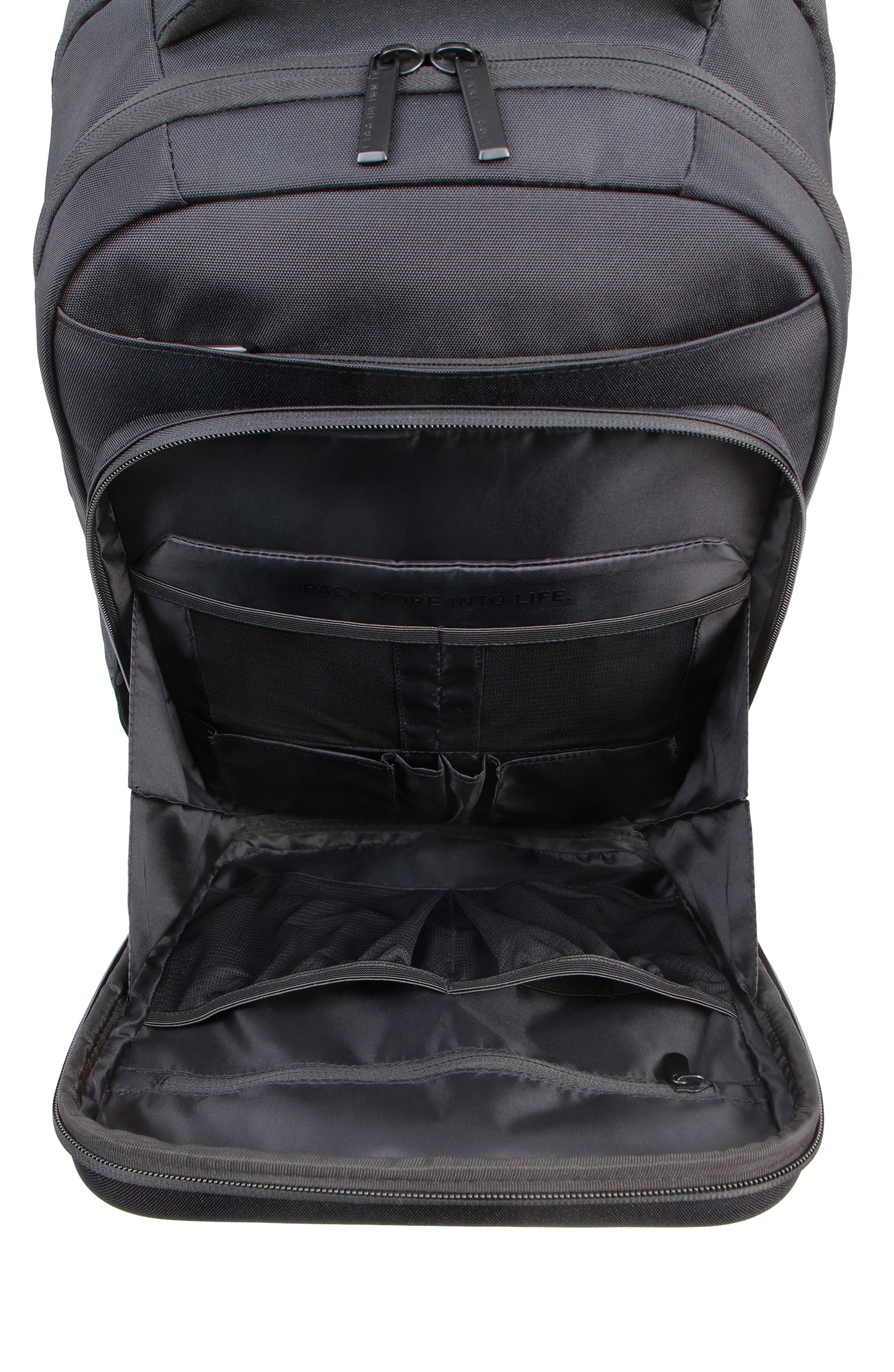 The Venturer Twill Backpack, Alternate, color, BLACK