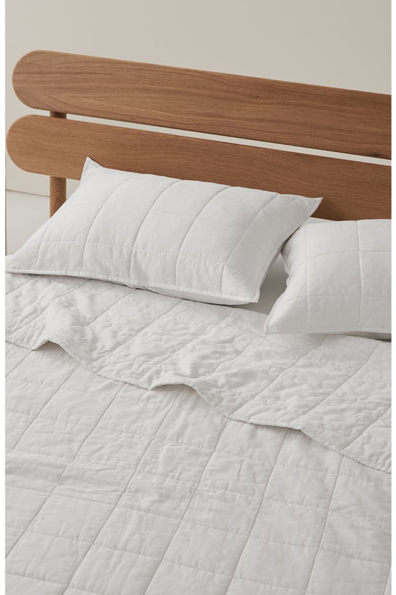 Organic Quilt, Alternate, color, White