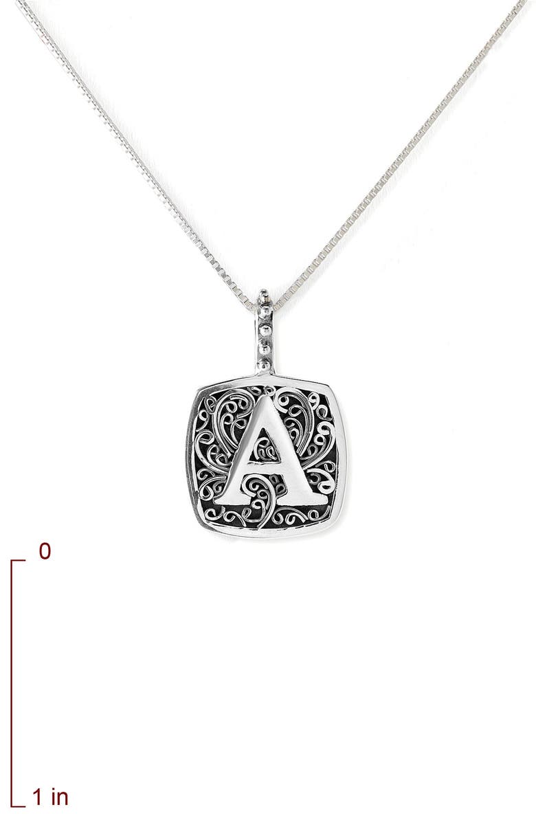 Lori Bonn Initial Pendant Necklace, Alternate, color,