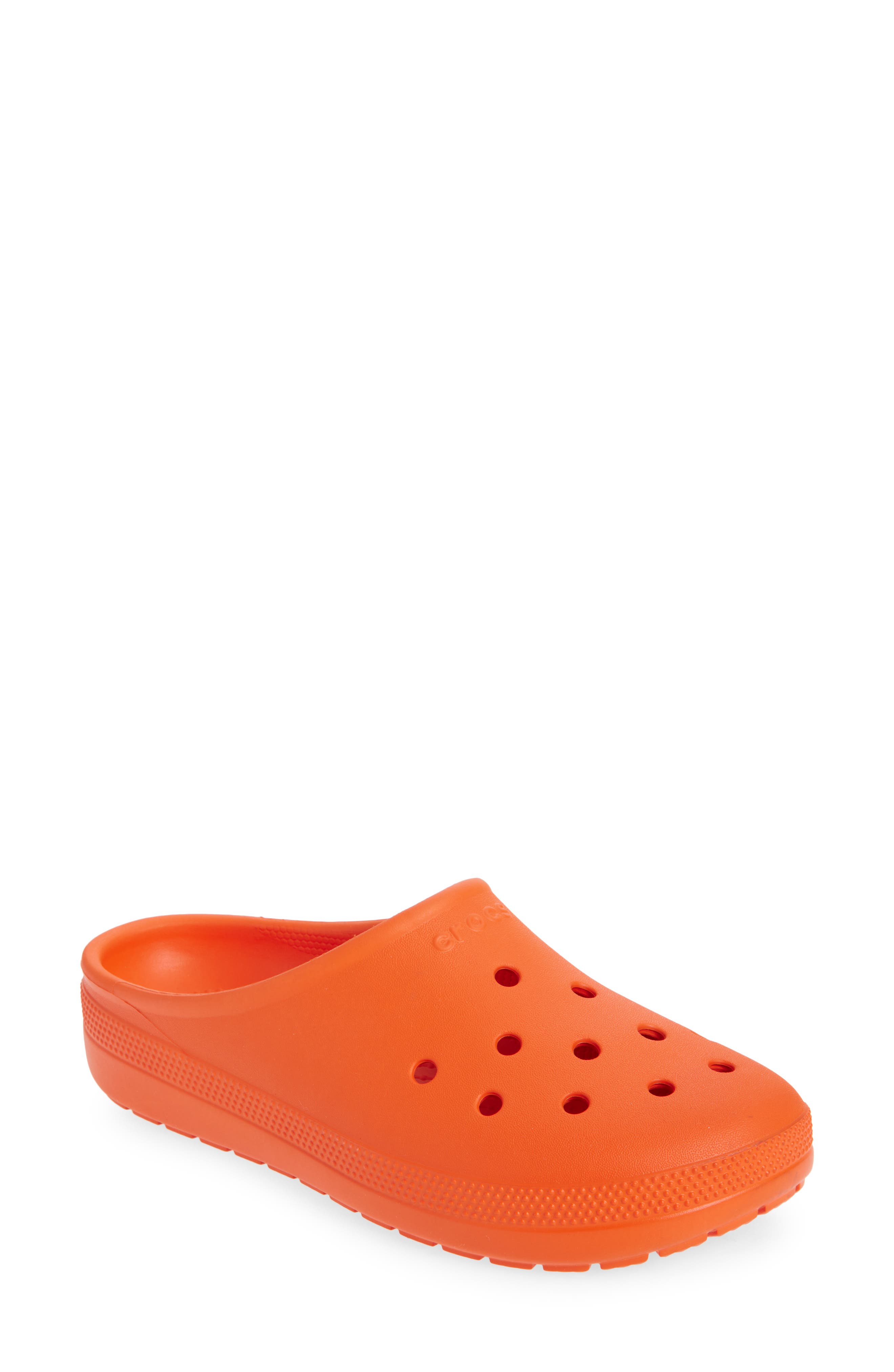 CROCS Classic Low Clog, Main, color, Lava