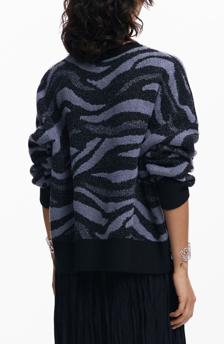 Desigual Winnipeg Jacquard Sweater, Alternate, color, 