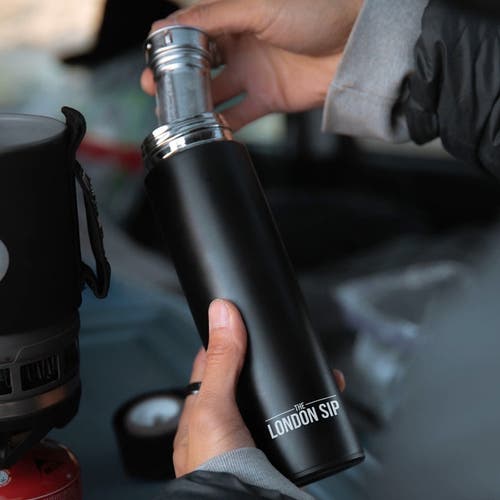 London Sip Infuser Bottle 2-pack, 25oz In Black