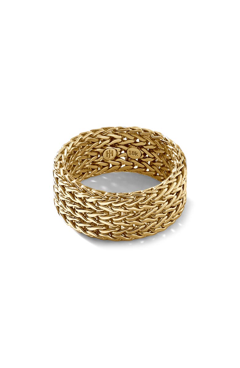 John Hardy Rata Chain Ring, Wide, 9mm, Main, color, Gold
