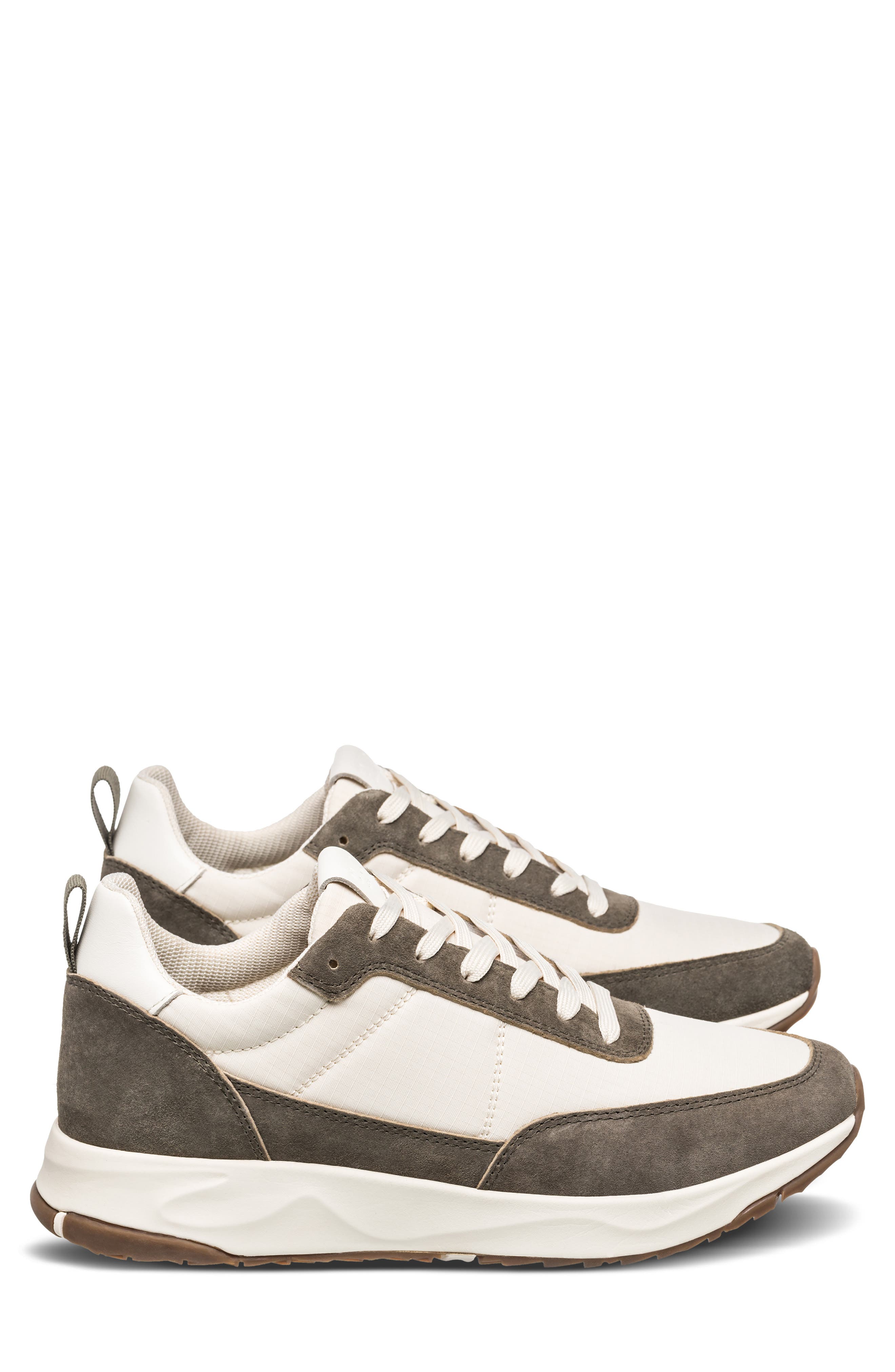 CLAE Owens Sneaker, Alternate, color, Olive Off White