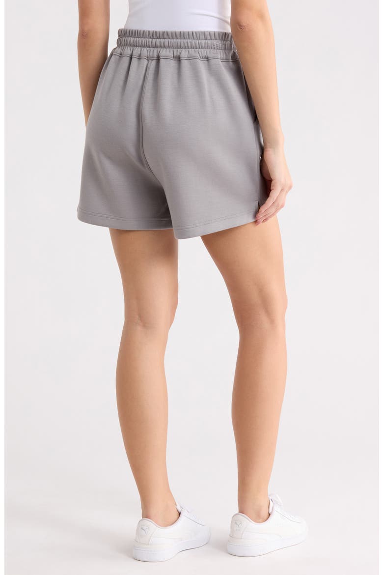 Scuba Sweat Shorts, Alternate, color, CEMENT