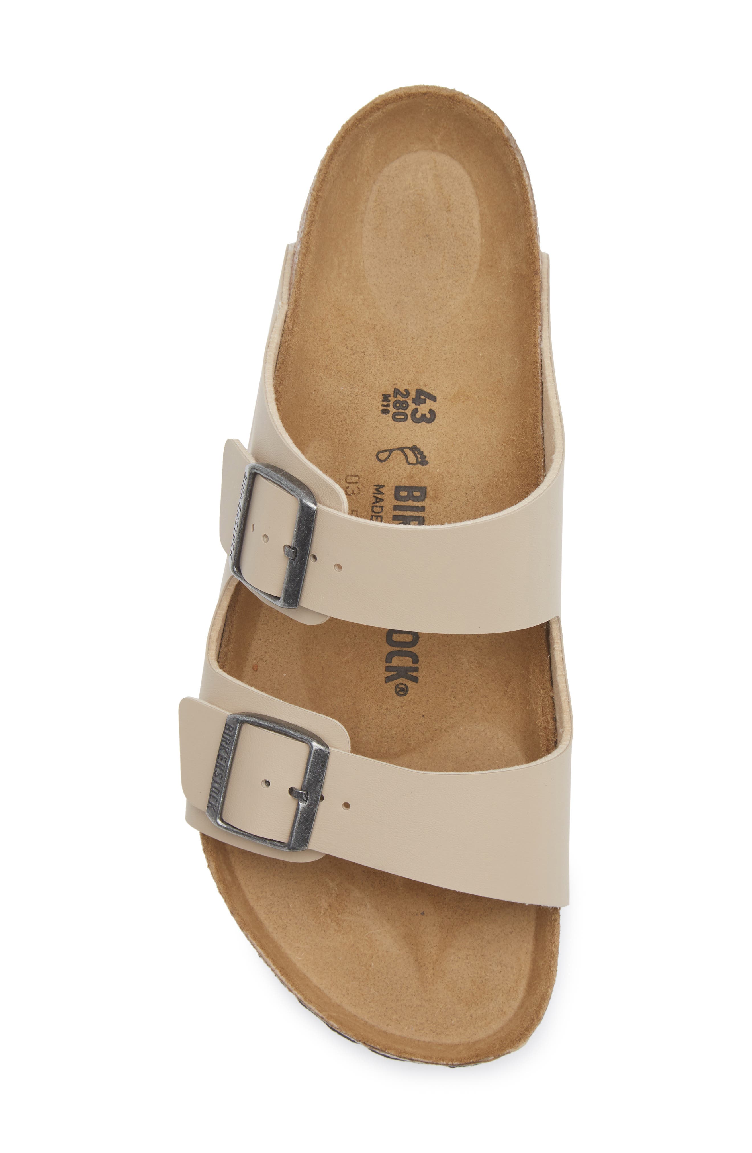 Arizona Birko-Flor Slide Sandal, Alternate, color, SANDCASTLE