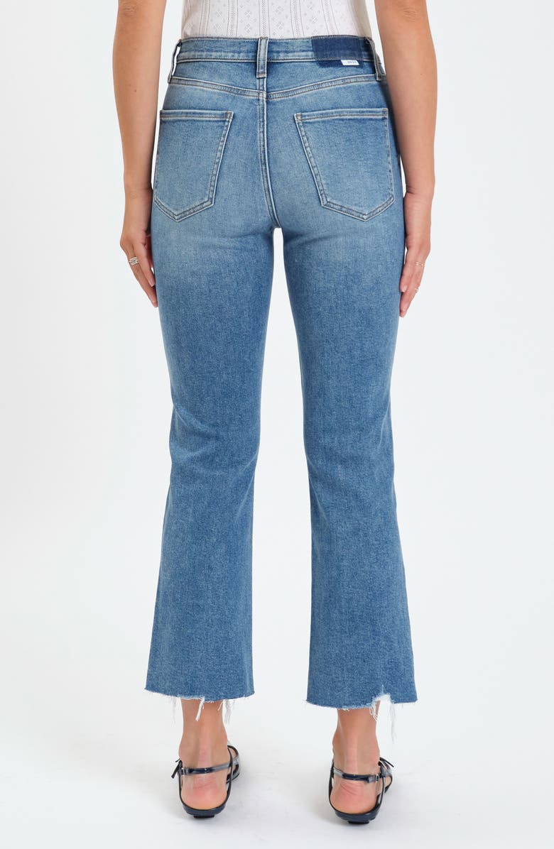 DAZE Shy Girl High Waist Crop Flare Jeans, Alternate, color, Wide Awake Vintage