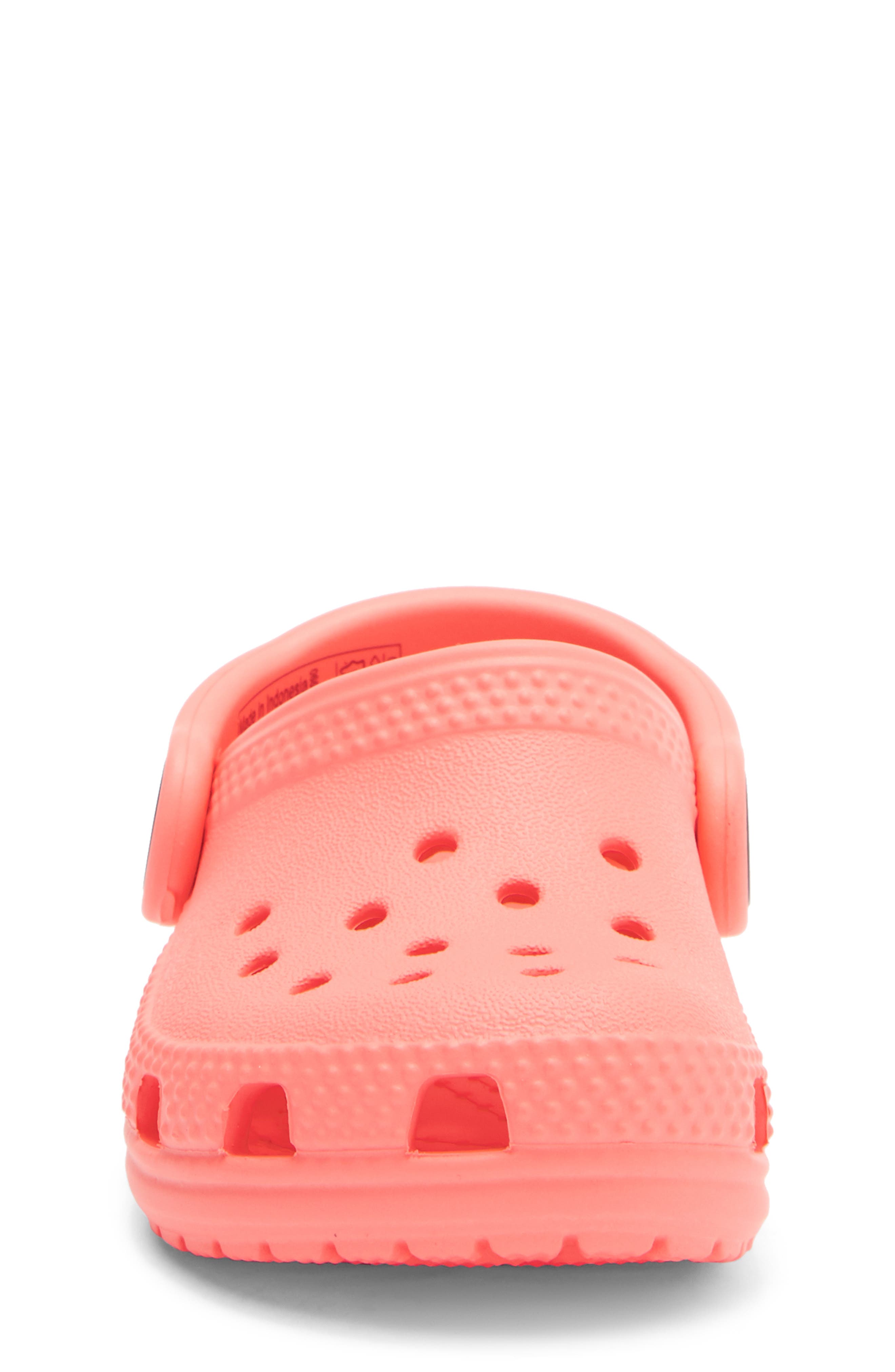 Kids' Classic Clog, Alternate, color, GUAVA
