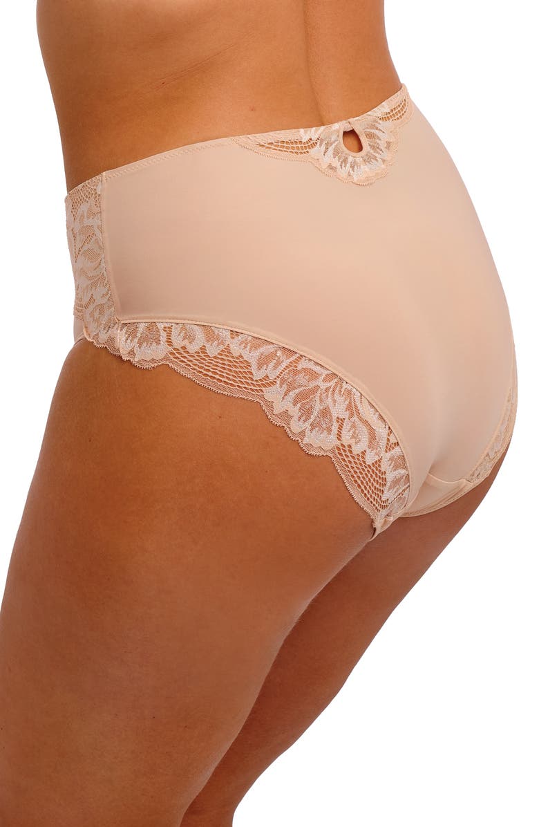 Fantasie Emmaline Lace Full Briefs, Alternate, color, Natural Beige