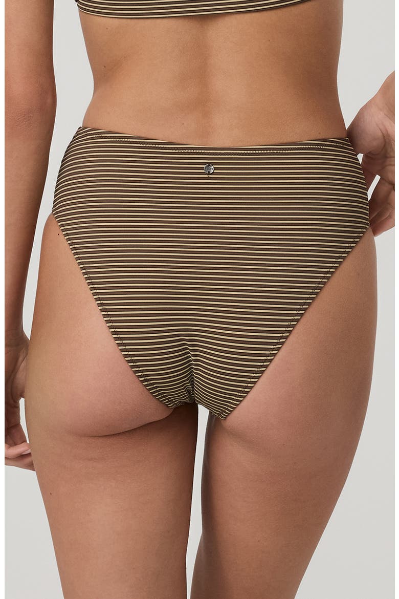 High Waist Bikini Bottoms, Alternate, color, PALMERA