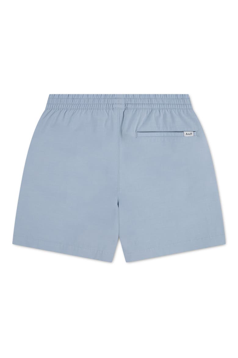 Kids' Cotton Blend Shorts, Alternate, color, BLUE FOG