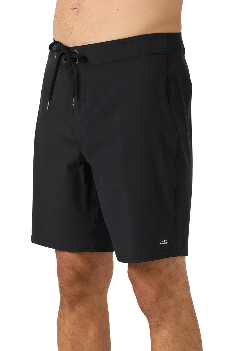 O'Neill Hyperfreak Heat Board Shorts, Alternate, color, Black