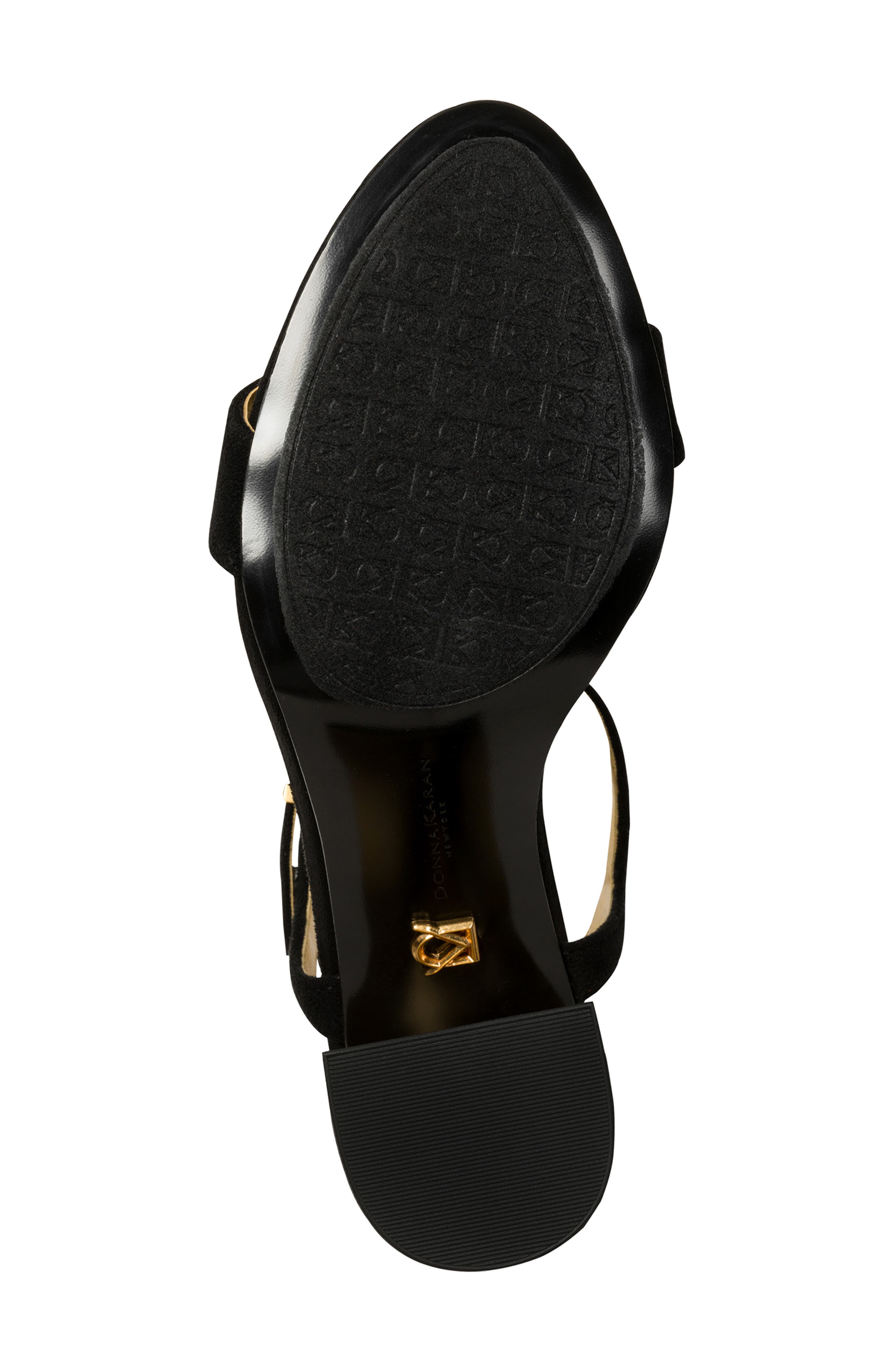 Donna Karan New York Seraphina Ankle Strap Sandal, Alternate, color, Black