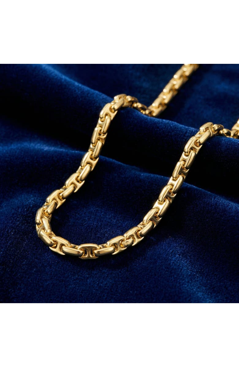 Bliss Diamond 14k Gold Women's 24" Chain Necklace 42 Grams 7mm Thick, Alternate, color, 14K Yellow Gold