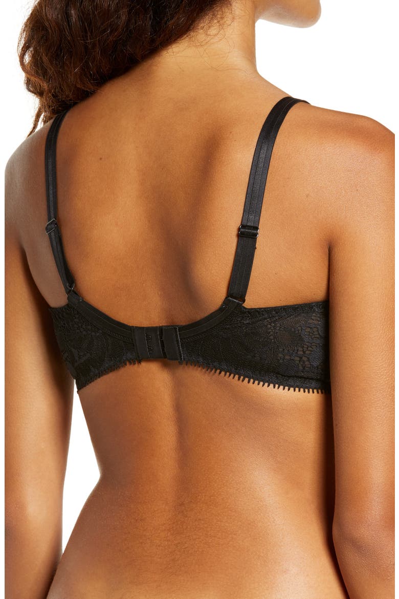 Day to Night Underwire Bra, Alternate, color, BLACK