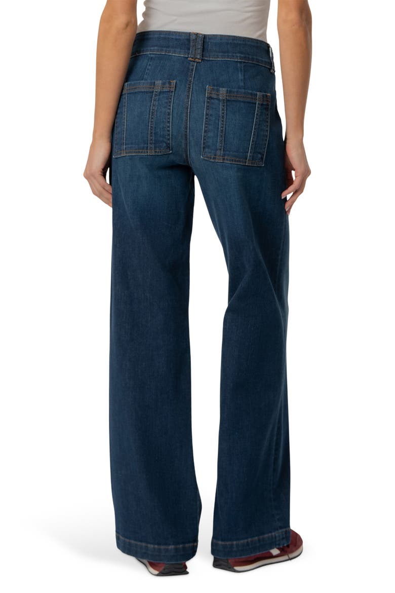 Jodi High Waist Straight Leg Utility Jeans, Alternate, color, NOURISH