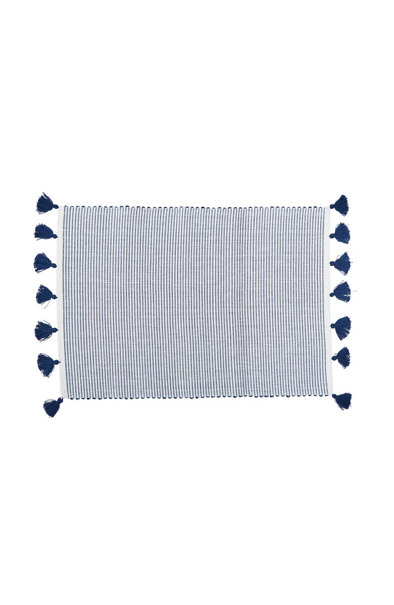 carol & frank Brett Placemat Set of 4, Main, color, Blue